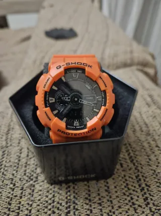 Reloj Casio G-Shock Naranja y Negro