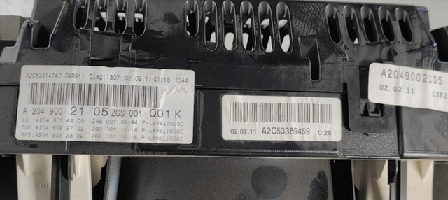 CUADRO INSTRUMENTOS MERCEDES-BENZ CLASE C (W204)