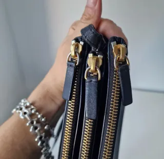 Bolso bandolera Celine Trio piel negro