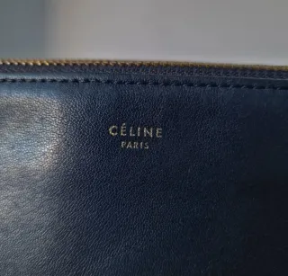 Bolso bandolera Celine Trio piel negro