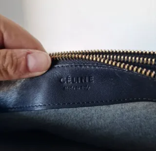 Bolso bandolera Celine Trio piel negro