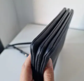 Bolso bandolera Celine Trio piel negro