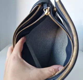 Bolso bandolera Celine Trio piel negro