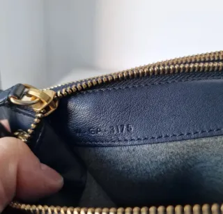 Bolso bandolera Celine Trio piel negro