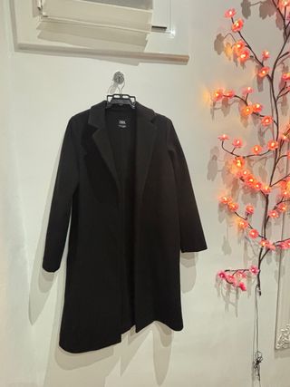 Abrigo Zara Negro Talla S