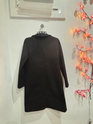 Abrigo Zara Negro Talla S