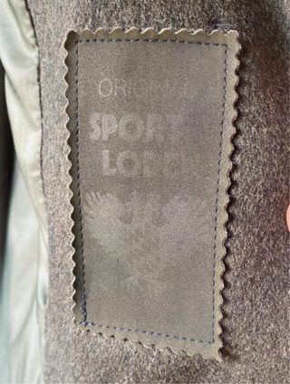 Capa Loden Sport T42 Azul Marino interior verde