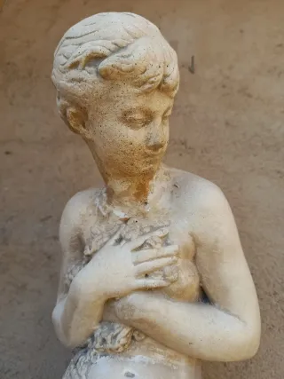 Escultura clásica de jardín de piedra artificial