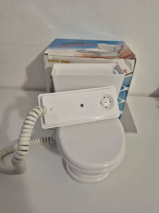 Telefono fisso a forma di water nuovo