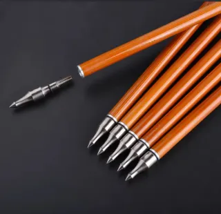Flechas de imitacion bambú tiro con arco