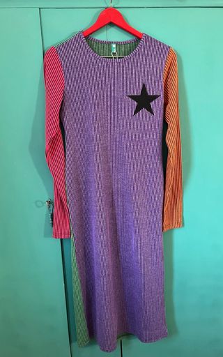 Vestido multicolor talla única