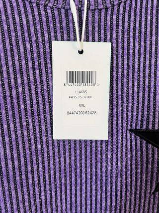 Vestido multicolor talla única