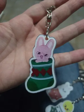 Stray Kids Christmas Keyrings