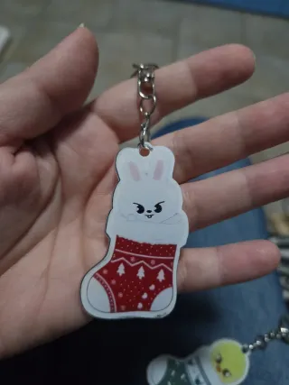 Stray Kids Christmas Keyrings