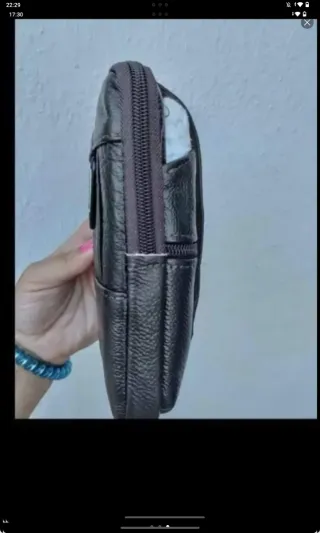 Riñonera multifunción de cuero