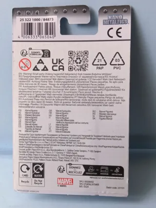 Figura Thanos Nanofigs Marvel Die-Cast