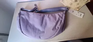 Riñonera Puma Morada y Plateada