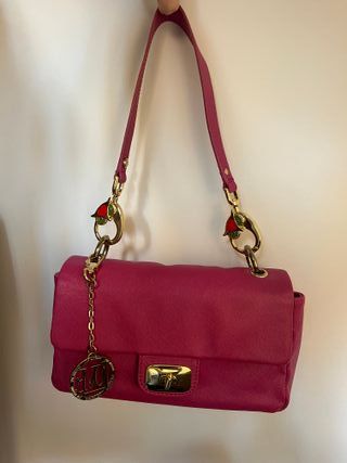 Bolso Moschino Piel Sintética Rosa Dorado
