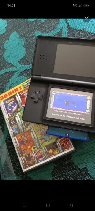 Nintendo DS Lite Negra + Juegos GBA