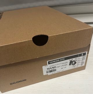 Zapatillas Salomon Genesis GTX Negras/Amarillas