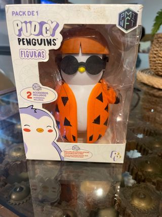 Figura Pudgy Penguins con Accesorios