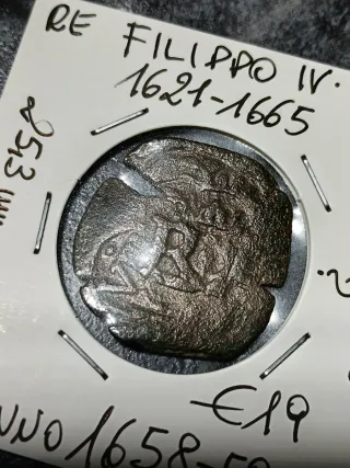 3 Monete Maravedí Filippo IV