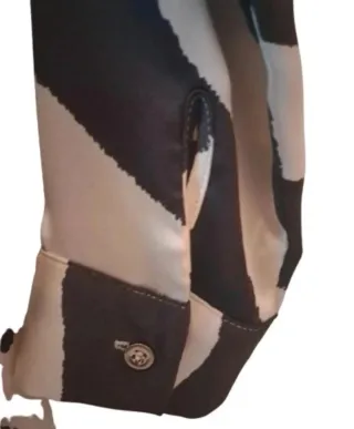 Vestido Zara estampado cebra