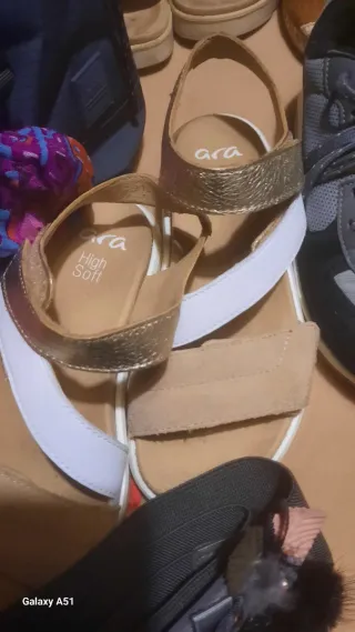 Sandalias, botas cuero y cuero pañuelo, bolsos...