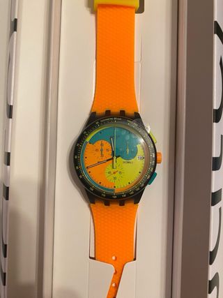 Swatch Neon Signal Flag