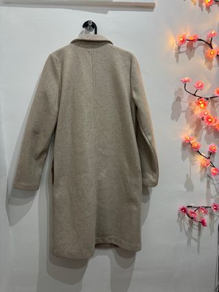 Abrigo Zara Beige