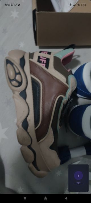 Zapatillas Buffalo Beige y Marrón