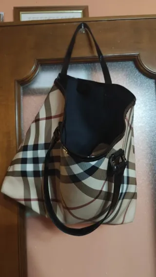 Borsa Burberry Nicki Beige Multicolor