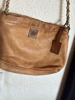 Bolso Biba piel marrón retro