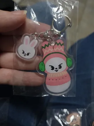 Stray Kids Snowman Keyrings