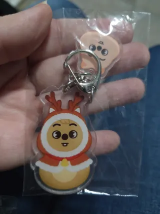 Stray Kids Snowman Keyrings