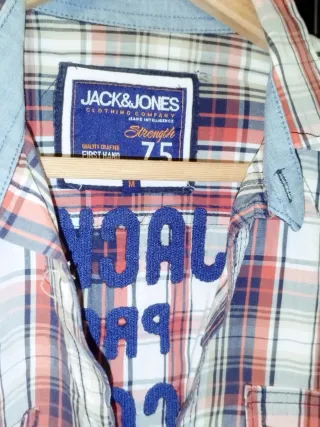 Camisa cuadros Jack & Jones Talla M