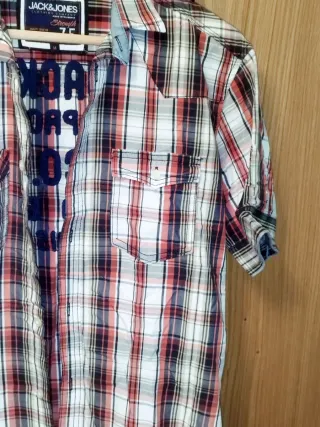 Camisa cuadros Jack & Jones Talla M