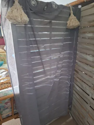 Tende in tessuto con occhielli