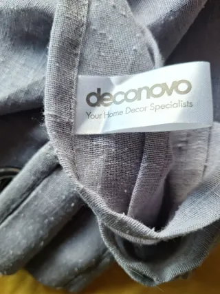 Tende in tessuto con occhielli