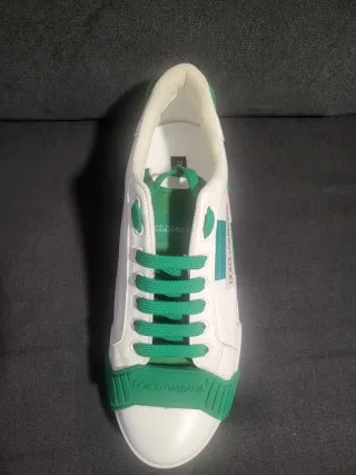Zapatillas Dolce & Gabbana Blancas y Verdes