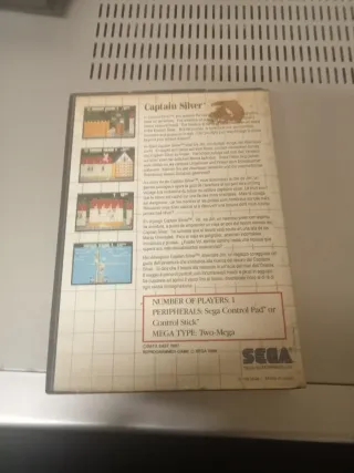 Juego Captain Silver Sega