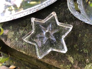 Set 2 vassoi e portacandele