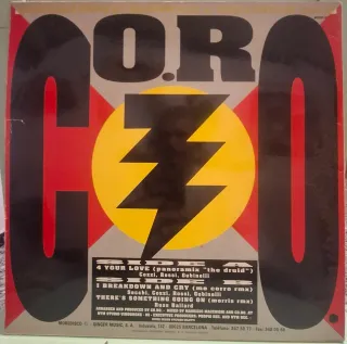 Vinilo C.O.R.O. Special Guest Taleesa 4 Your Love