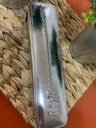 Pulsera Rolo Tous Oso Plata