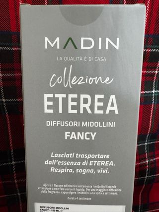 MADIN Diffusore Eterea Fancy Warm Cotton 100ml