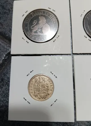 6 Monete: Alfonso XII, Governo P. Francisco Franco