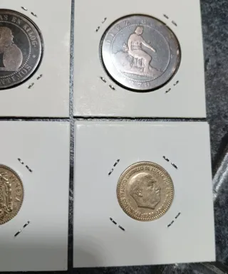 6 Monete: Alfonso XII, Governo P. Francisco Franco