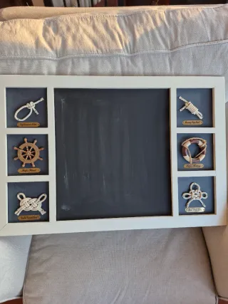 Lavagna Decorativa Tema Marino