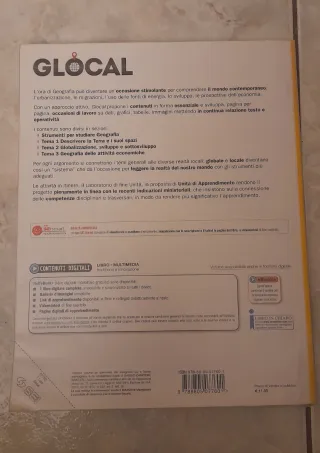 Libro scolastico di geografia Glocal