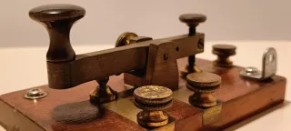 Manipulador de telegrafía Breguet